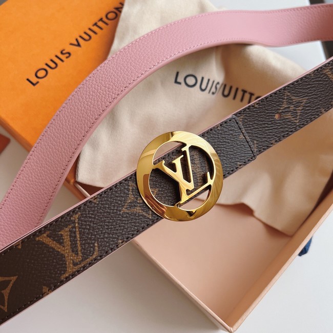 Louis Vuitton 30MM Leather Belt 7109-6