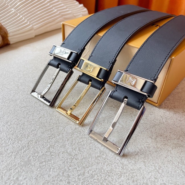 Louis Vuitton 35MM Leather Belt 7098-10