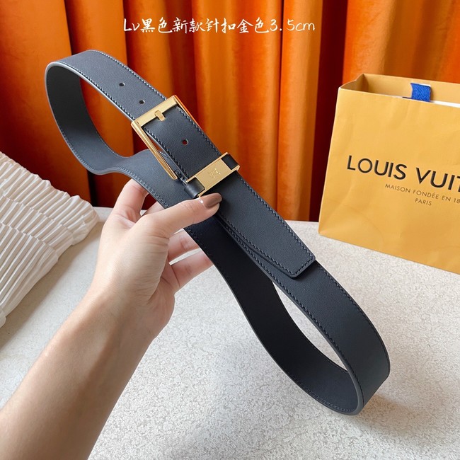 Louis Vuitton 35MM Leather Belt 7098-11