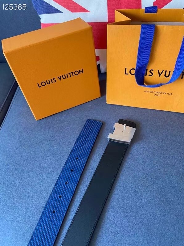 Louis Vuitton 40MM Leather Belt 7099-3