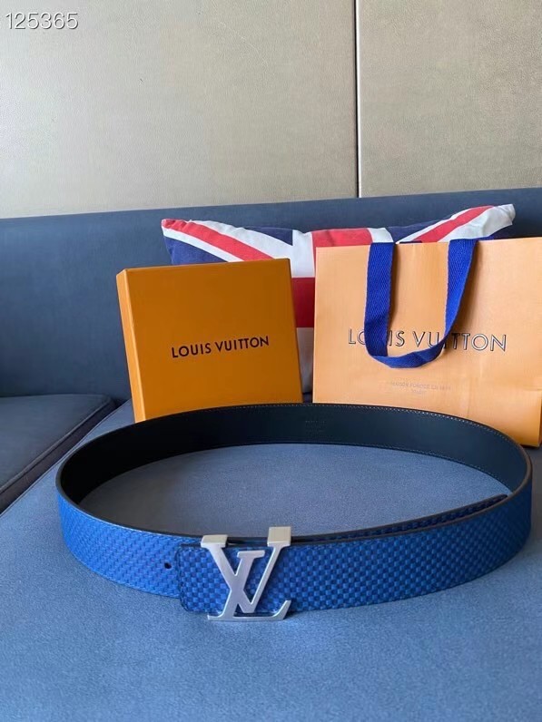 Louis Vuitton 40MM Leather Belt 7099-3