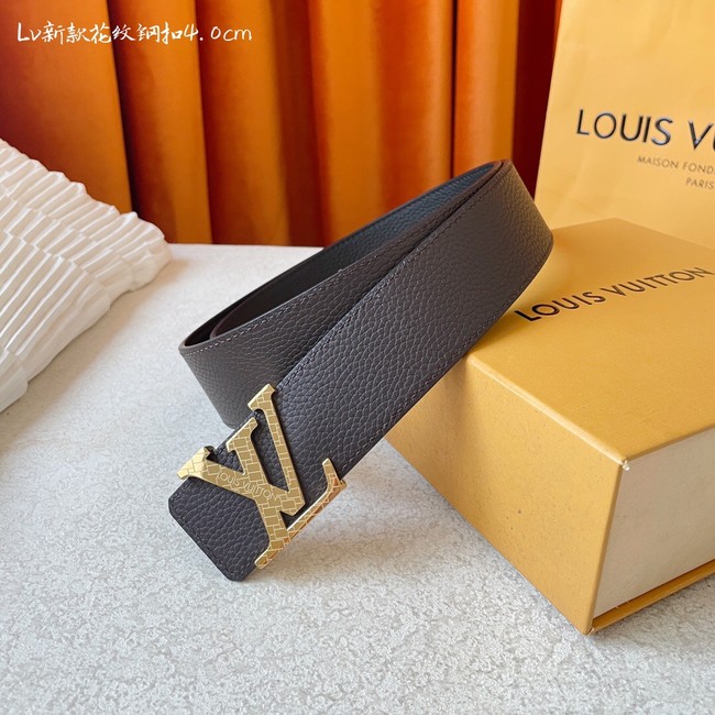 Louis Vuitton 40MM Leather Belt 7099-5