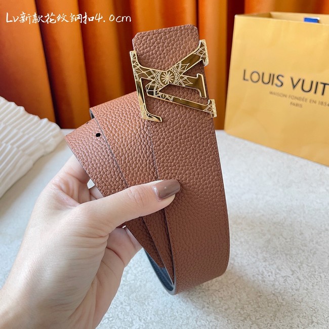 Louis Vuitton 40MM Leather Belt 7099-7