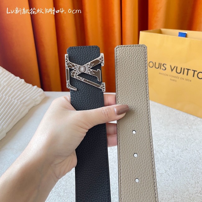 Louis Vuitton 40MM Leather Belt 7099-8