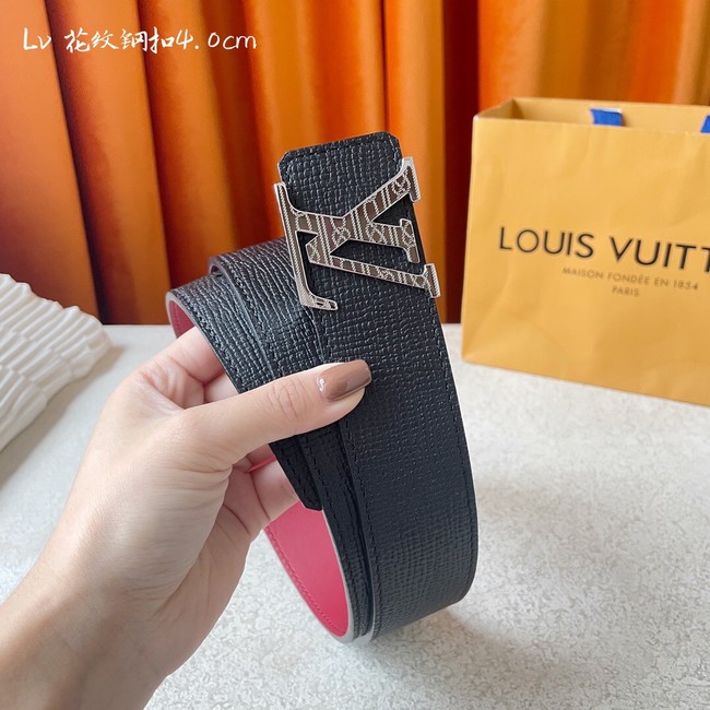 Louis Vuitton 40MM Leather Belt 7100-6