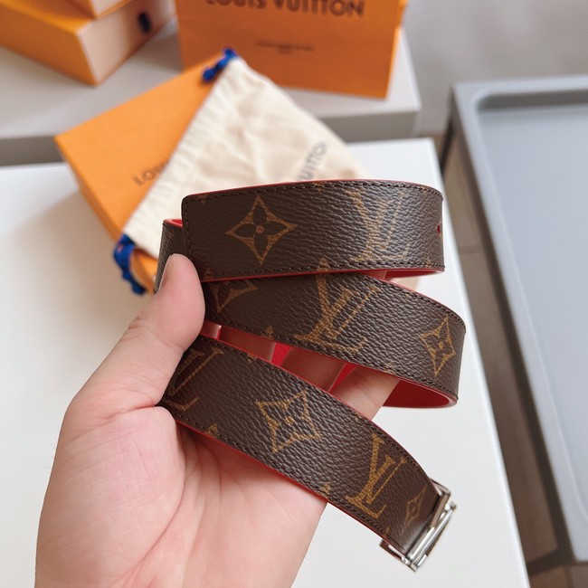 Louis Vuitton 30MM Leather Belt 7109-12