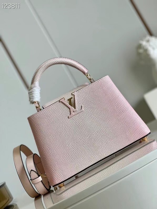 Louis Vuitton CAPUCINES BB M59266 pink