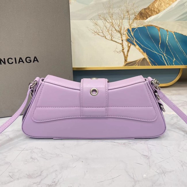 Balenciaga HOURGLASS SMALL TOP HANDLE BAG 6088 purple