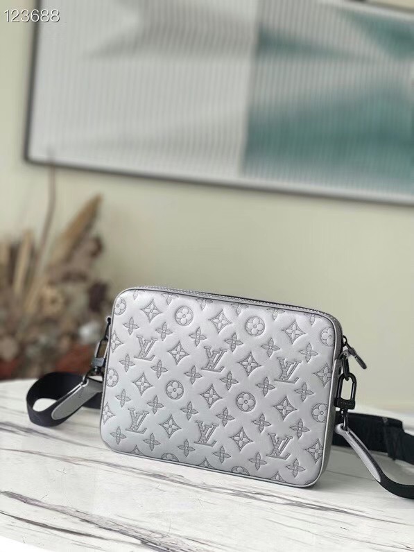 Louis Vuitton DUO MESSENGER M46104 Anthracite gray