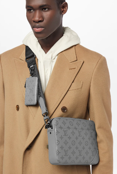 Louis Vuitton DUO MESSENGER M46104 Anthracite gray