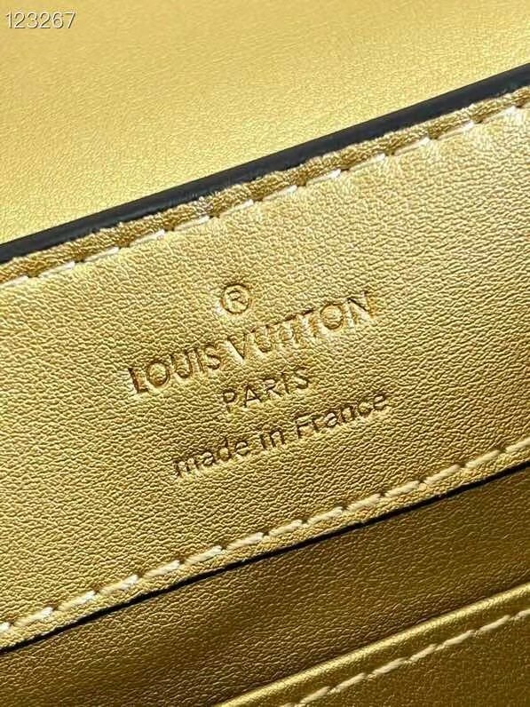 Louis Vuitton crocodile skin CAPUCINES MINI M48865 gold