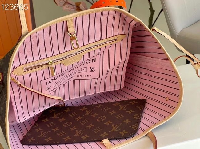 Louis Vuitton NEVERFULL MM M50336 pink