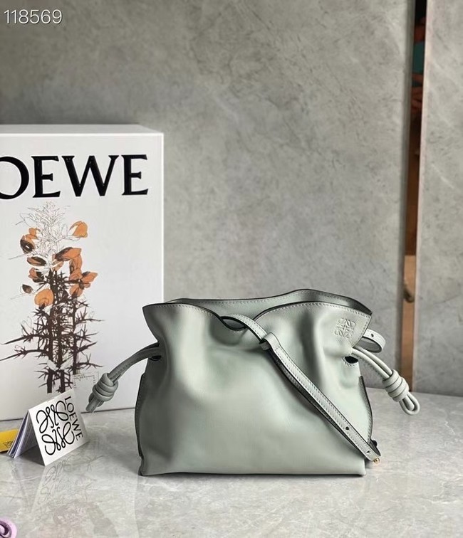 Loewe Lucky Bags Original Leather LE0539 light gray