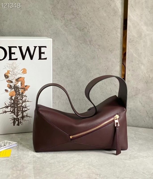 Loewe Original Leather Bag LE10188 Burgundy