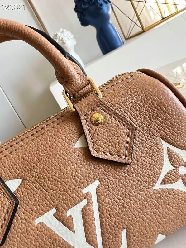 Louis Vuitton NANO SPEEDY M81457 Creme Beige