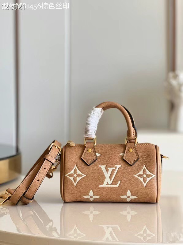 Louis Vuitton NANO SPEEDY M81457 Creme Beige