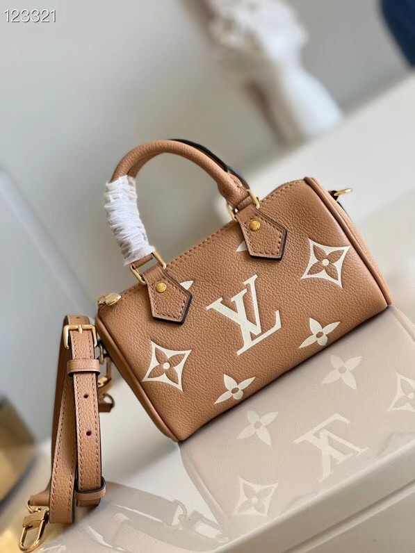 Louis Vuitton NANO SPEEDY M81457 Creme Beige