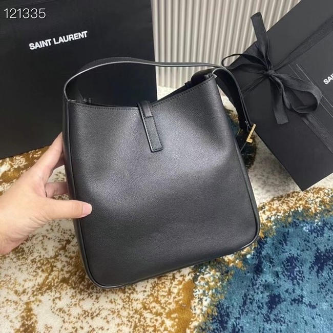 SAINT LAURENT LEATHER BAG 713938 BLACK