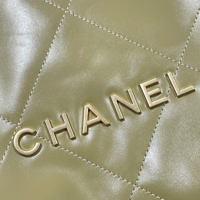 CHANEL 22 HANDBAG AS3262 lemon