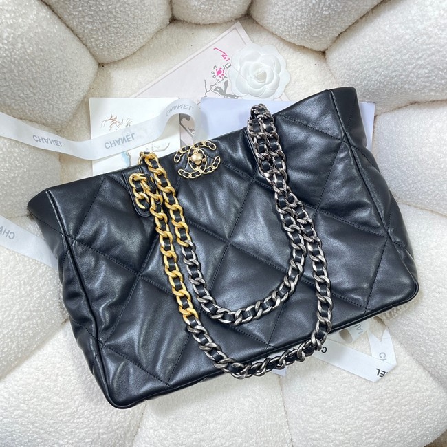 CHANEL 19 SHOPPING BAG 3660 black