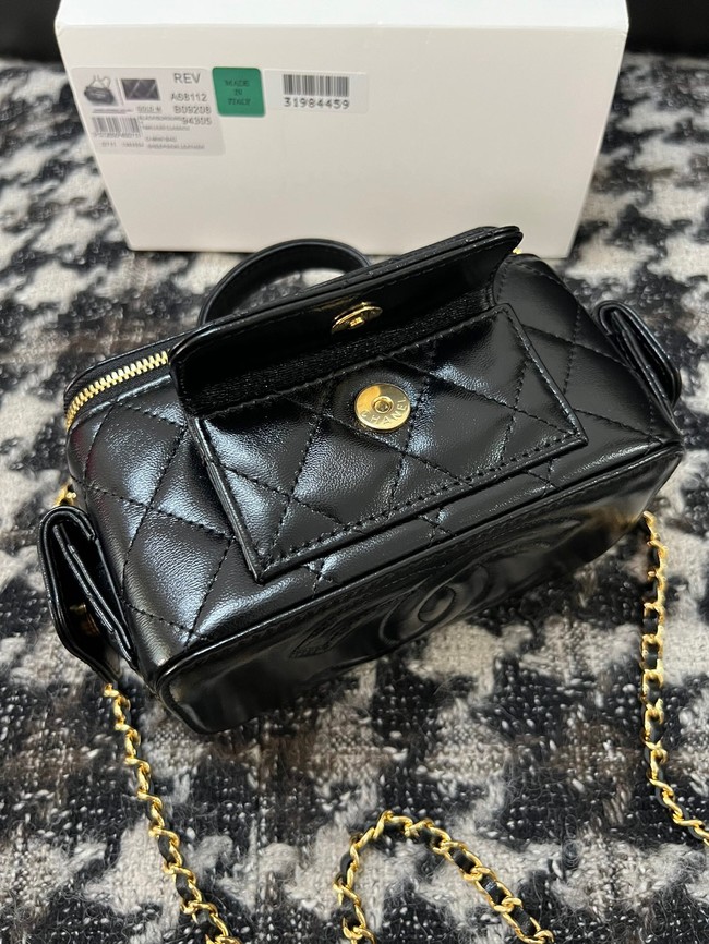 CHANEL VANITY WITH CHAIN 68112 black