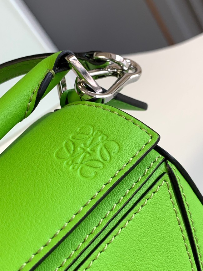 Loewe mini Puzzle Bag Original Leather 6124 green