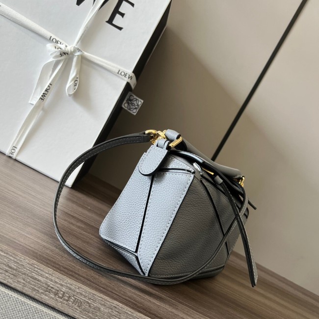 Loewe mini Puzzle Bag Original Leather 6134 gray