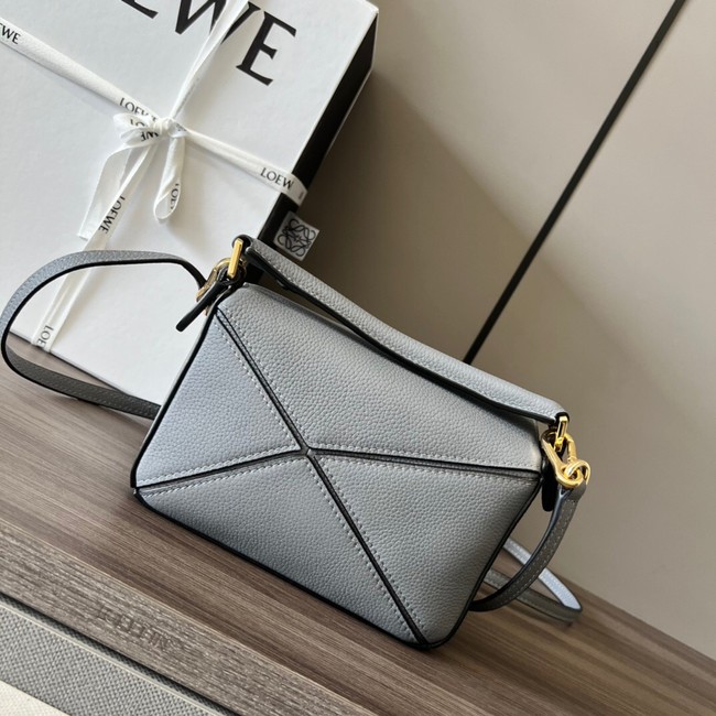 Loewe mini Puzzle Bag Original Leather 6134 gray