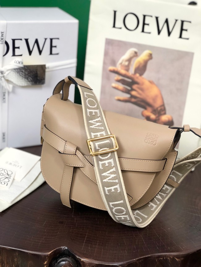 Loewe small Crossbody Bags Original Leather 8087 Apricot