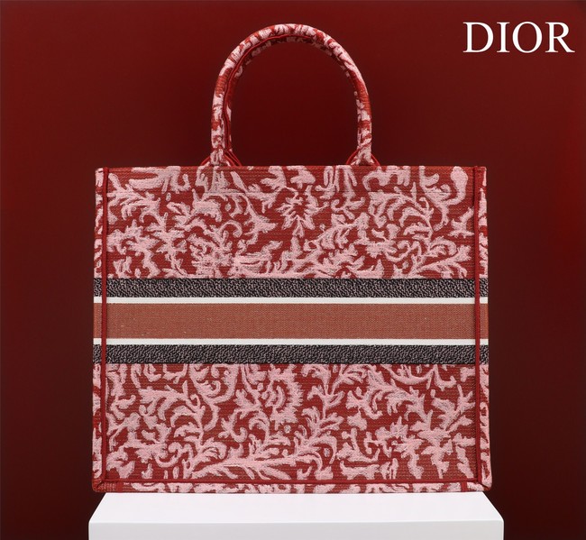 LARGE DIOR BOOK TOTE Embroidery M1297ZRU-1