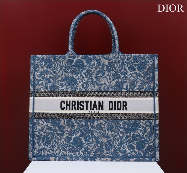 LARGE DIOR BOOK TOTE Embroidery M1297ZRU-2