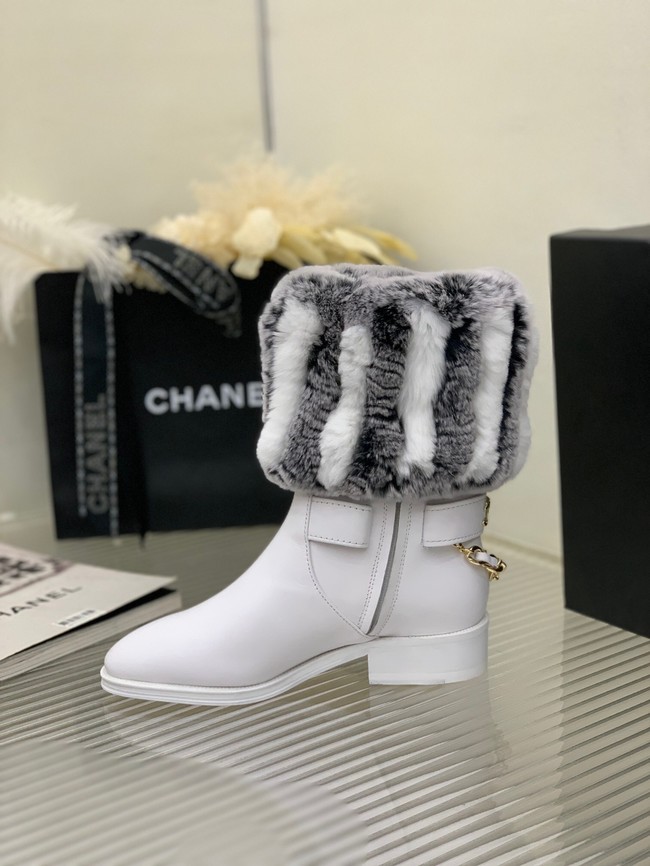 Chanel ANKLE BOOTS Heel height 3CM 91013-1 