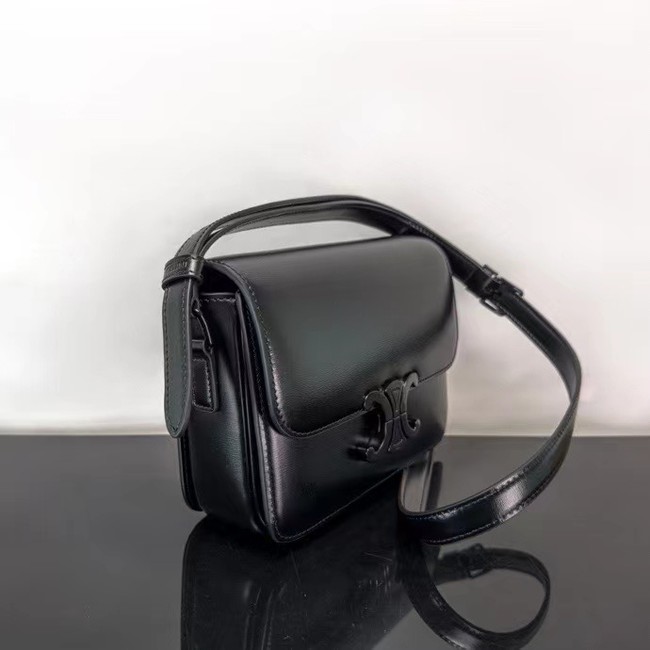 Celine TEEN CLASSIC BAG CALFSKIN 188423 BLACK