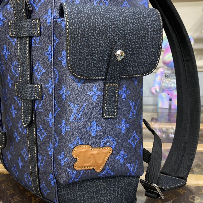 Louis Vuitton CHRISTOPHER MM M46338 blue