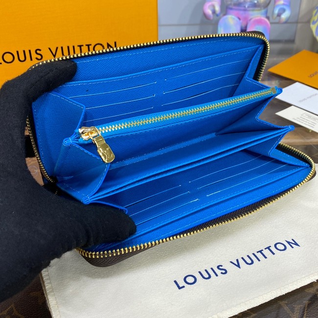 Louis Vuitton ZIPPY WALLET M81630 Blue