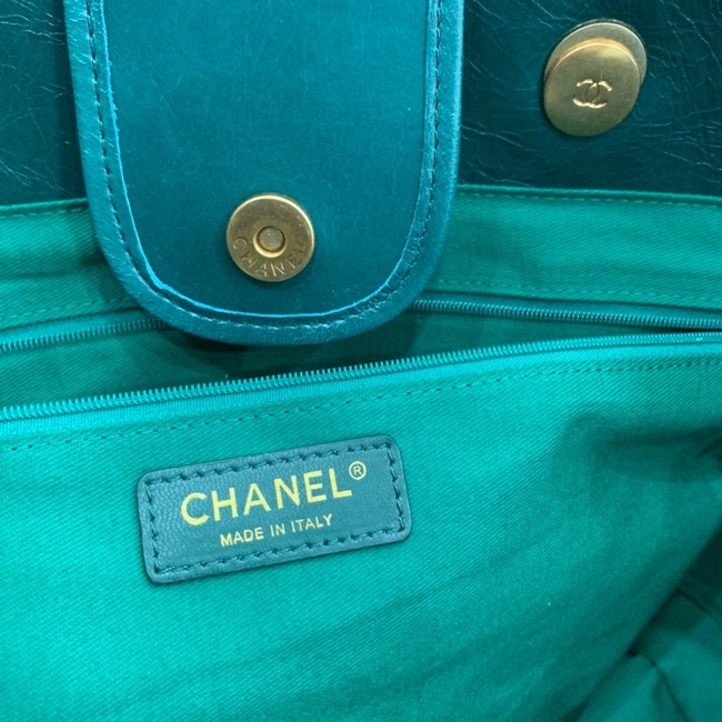 Chanel LARGE SHOPPING BAG A66941 green