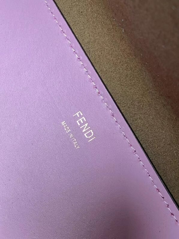 Fendi Sunshine Medium leather shopper 8BH386A Lavender