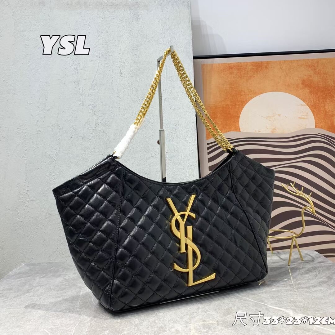 SAINT LAURENT LEATHER BAG Y203531 BLACK