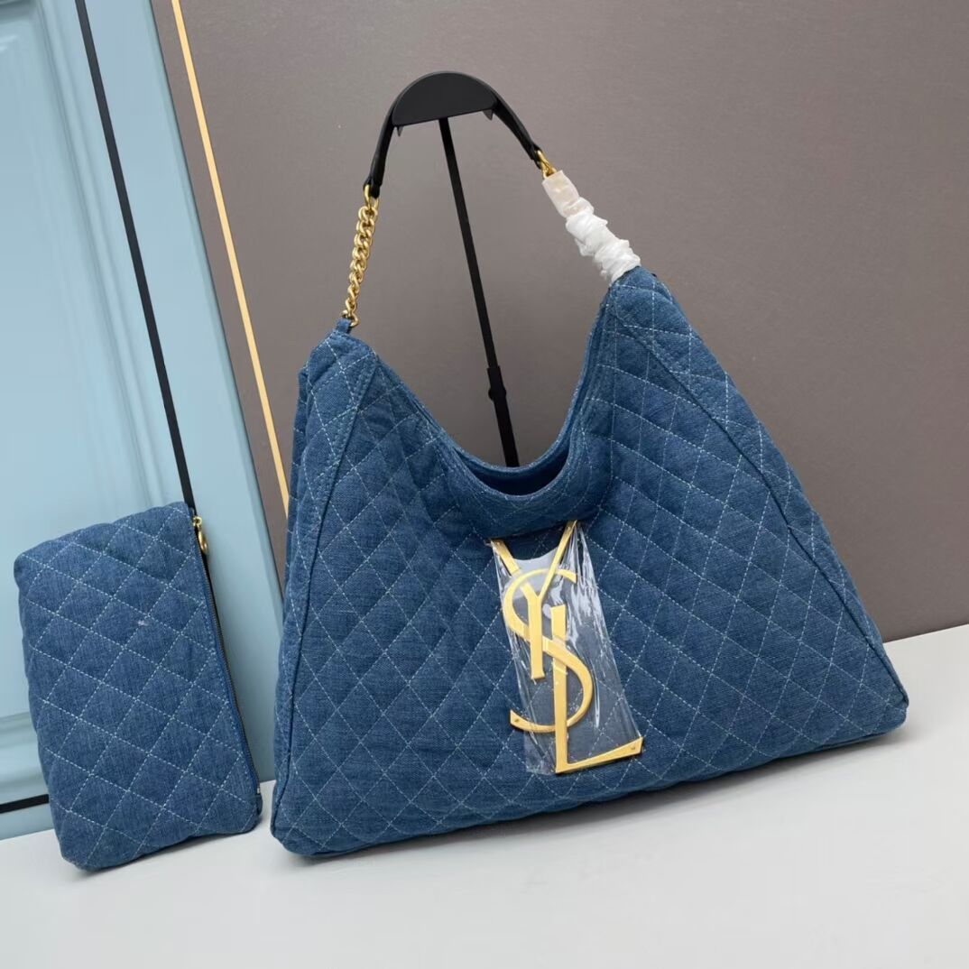 SAINT LAURENT SHOPPING Denim bag Y203310 blue