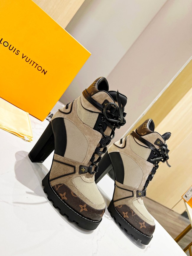 Louis Vuitton ANKLE BOOTS Heel height 9.5CM 81915-1