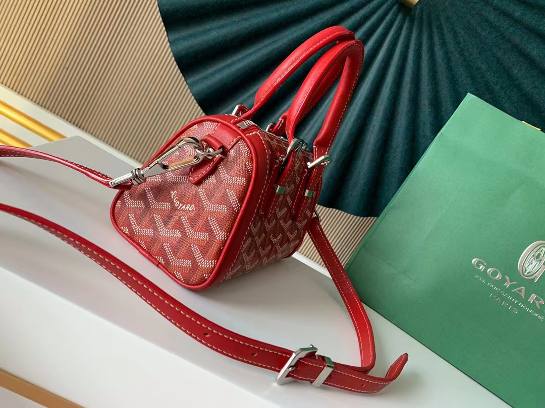 Goyard Calfskin Leather shoulder bag 9986 red