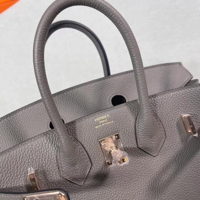 Hermes Original Togo Leather HB30O gray