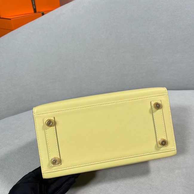 Hermes Original Togo Leather HB30O yellow