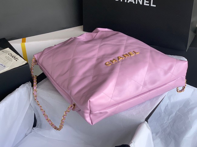 LARGE BACK PACK CHANEL 22 AS3313 Lavender&GOLD