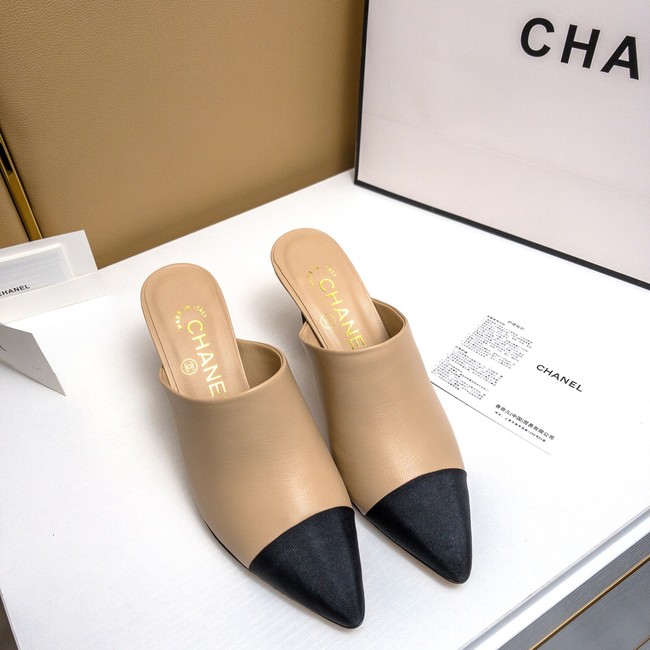 Chanel slipper heel height5CM 41924-1