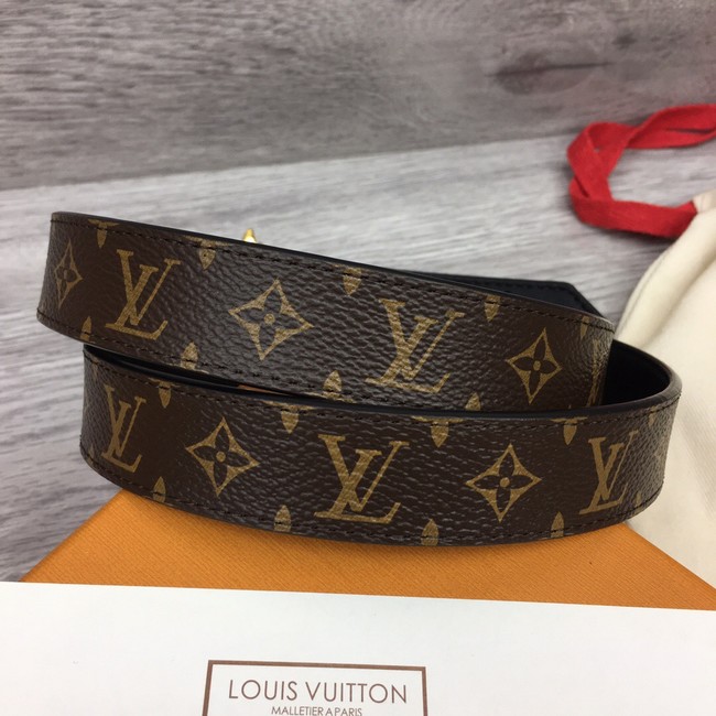 Louis Vuitton 25MM Leather Belt 71118