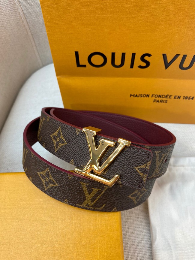 Louis Vuitton 30MM Leather Belt 71152