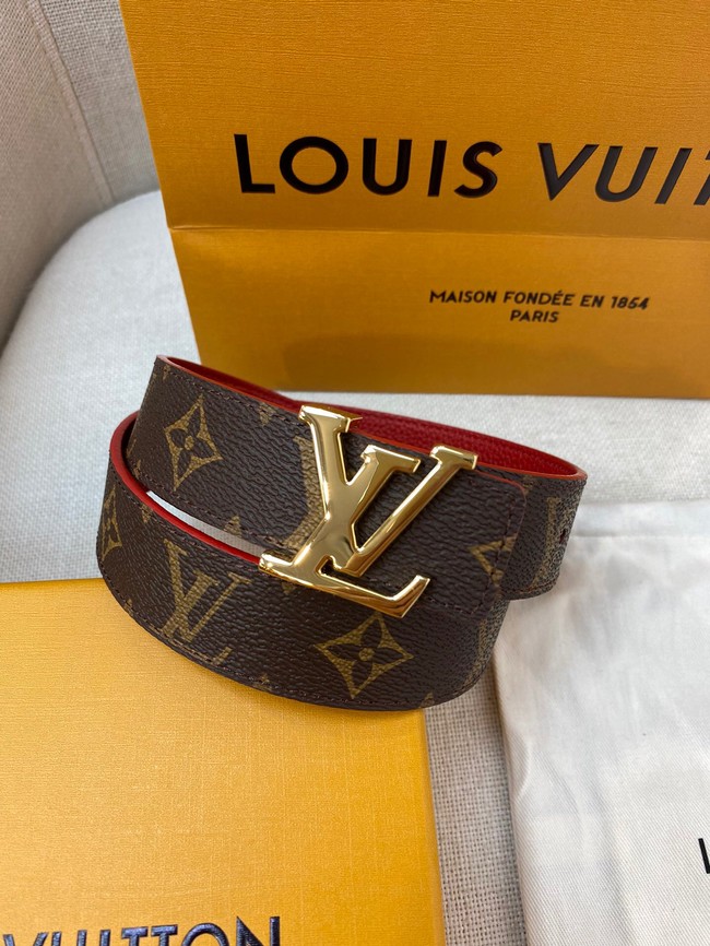 Louis Vuitton 30MM Leather Belt 71152