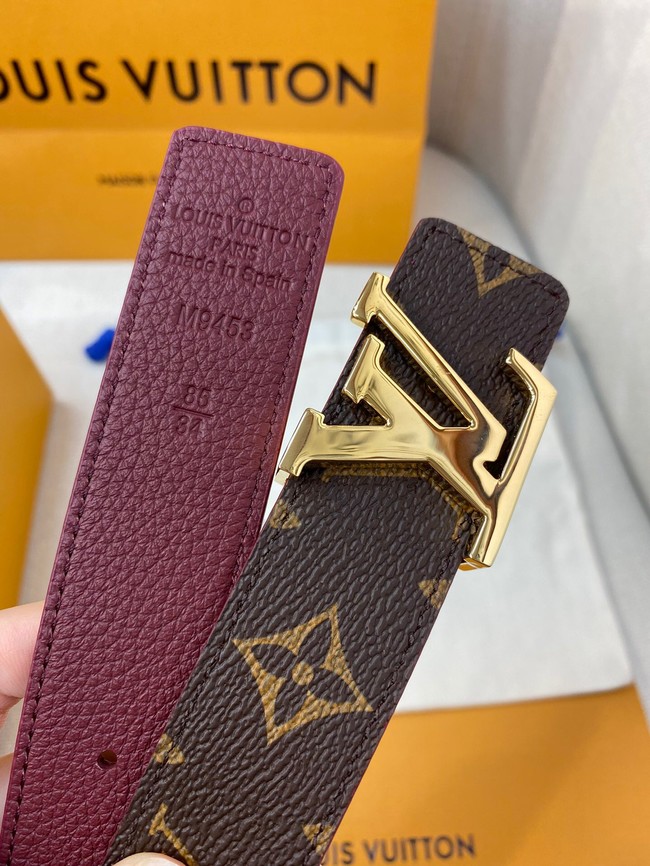 Louis Vuitton 30MM Leather Belt 71152