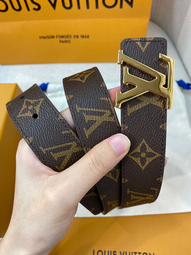 Louis Vuitton 30MM Leather Belt 71153